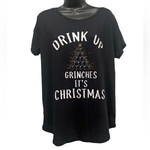 Women’s Drink Up Grinches It’s Christmas Shirt Size XL